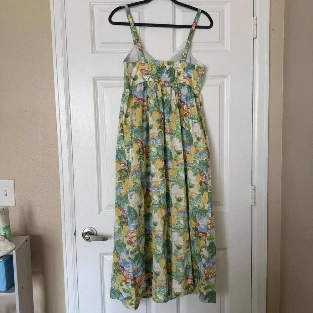 Abercrombie Sweetheart Babydoll Maxi Dress Medium Petite